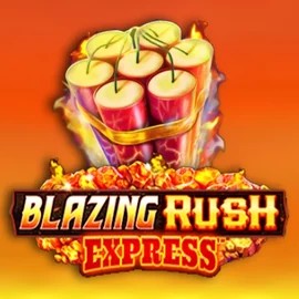 Blazing Rush Express slot logo by AreaVegas at Winnita casino