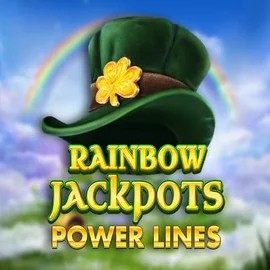 Rainbow Jackpots Power Lines online game logo by Red Tiger Gaming on winitacasino.it
