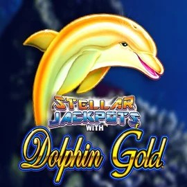 Dolphin Gold with Stellar Jackpots by Lightning Box Game, showcased at winitacasino.it – game logo