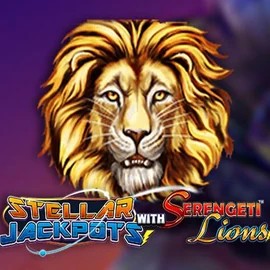 Stellar Jackpots with Serengeti Lions logo by Lightning Box Game at Winnita casino